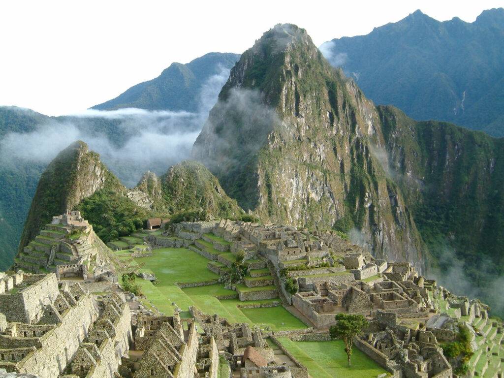 Machu Picchu from a Distance