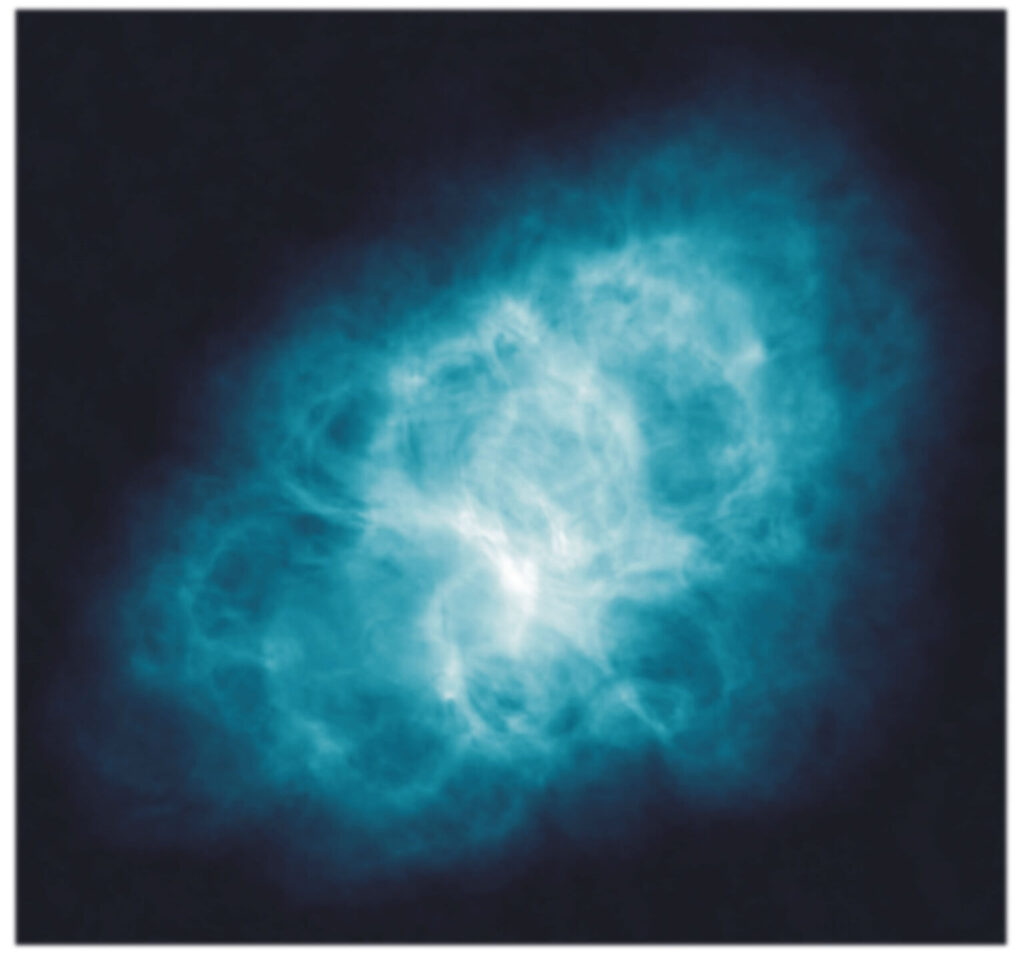 Radio Crab Nebula still image in radio.