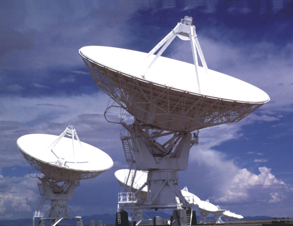 Image of Radio Telescope—Very Large Array (VLA).