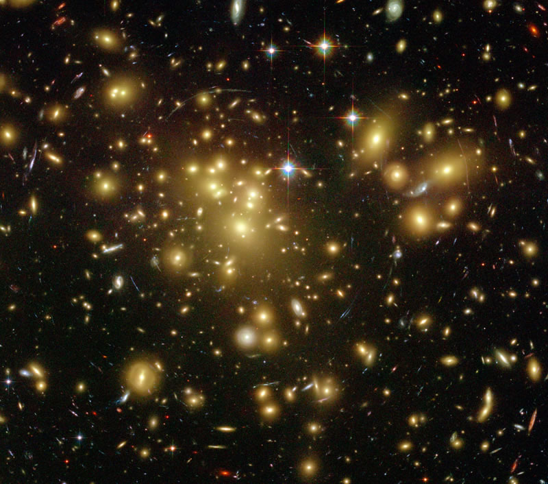 Galaxy Cluster, Abell 1689