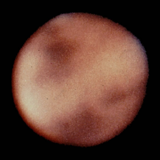 Mars Through a Telescope