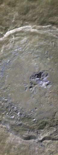 Crater (Clementine image of Tycho)