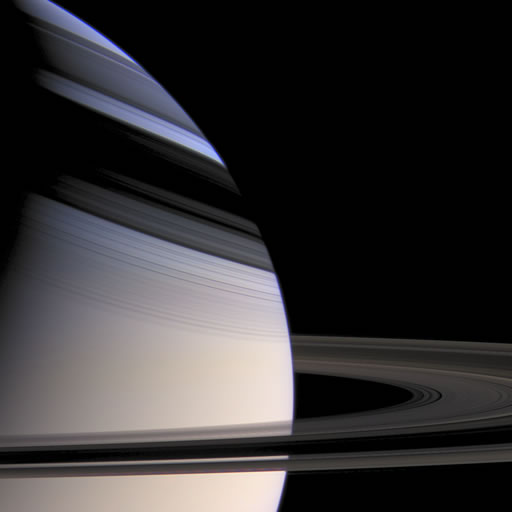 Saturn Close-up (NASA Cassini mission)