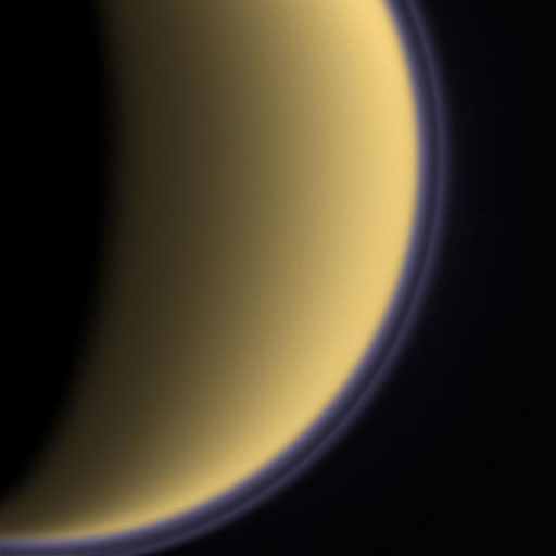 Titan Atmosphere (NASA Cassini mission)