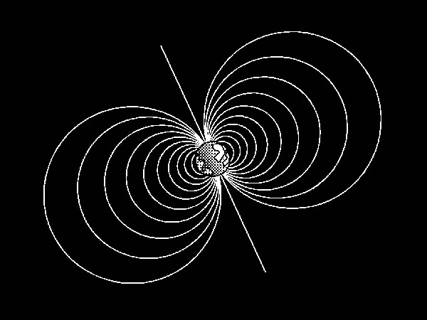 Earth with Symmetrical Magnetic Field