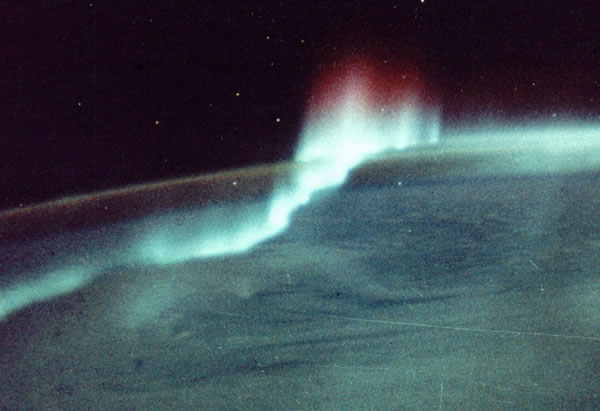 Satellite View of Aurorae